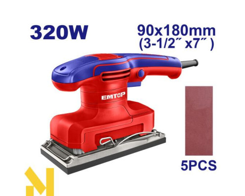 Шліфмашина вібраційна EMTOP EFSR3206