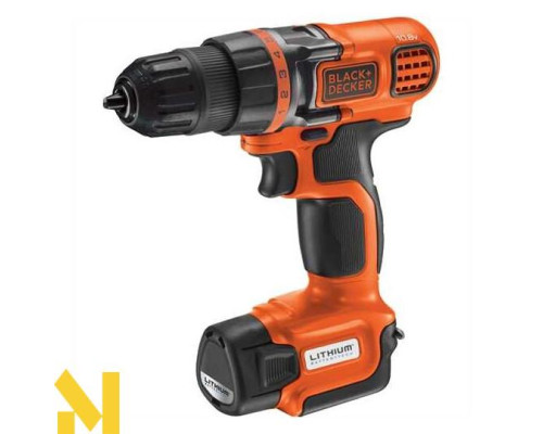 Акумуляторний дриль-шуруповерт Black&Decker EGBL108