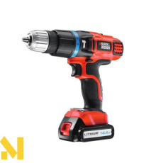 Акумуляторний дриль-шуруповерт з ударом Black&Decker EGBL148K