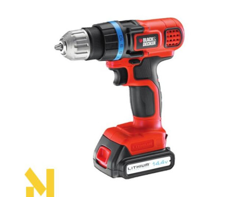 Акумуляторний дриль-шуруповерт Black&Decker EGBL14K