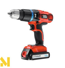 Акумуляторний дриль-шуруповерт з ударом Black&Decker EGBL188K