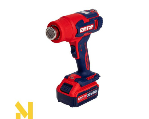 Фен технічний акумуляторний EMTOP EHGN200315