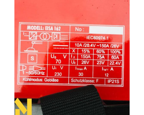 Зварювальний інвертор Holzmann EISA162