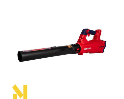 Повітродувка садова акумуляторна EMTOP ELAB20428 (без АКБ та ЗП)