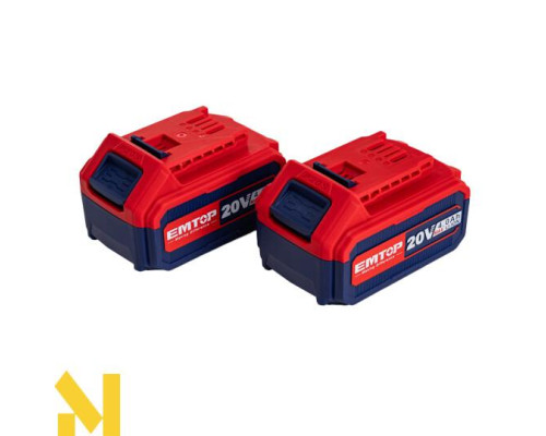 Болгарка (кутова шліфмашина) акумуляторна EMTOP ELAG271532