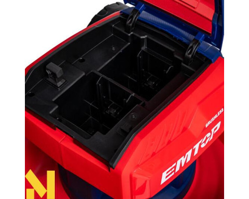 Газонокосарка акумуляторна EMTOP ELML20185 (без АКБ та ЗП)