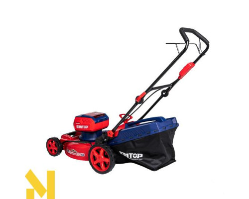 Газонокосарка акумуляторна EMTOP ELML20185 (без АКБ та ЗП)
