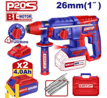 Перфоратор акумуляторний EMTOP ELRH202682