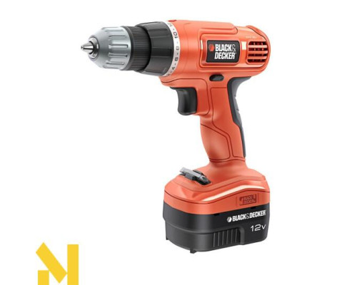 Акумуляторний дриль-шуруповерт Black&Decker EPC12CA
