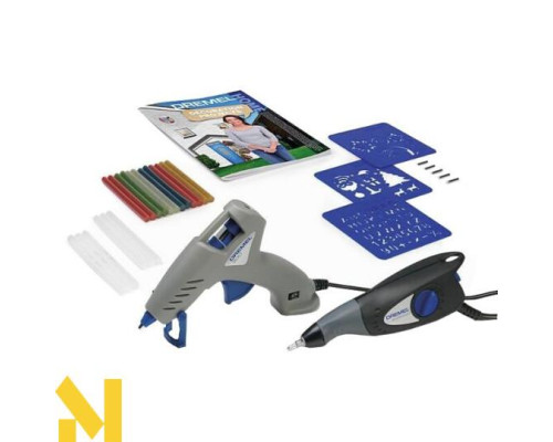 Набір інструментів електричних Dremel GLUE GUN + ENGRAVER (G290)