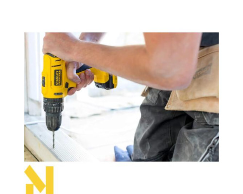 Дриль-шуруповерт акумуляторний STANLEY FATMAX FMC011S2