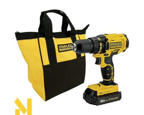 Дриль-шуруповерт акумуляторний STANLEY FATMAX FMC601C2S