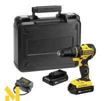 Дриль-шуруповерт акумуляторний STANLEY FATMAX FMC608C2K