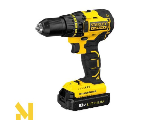 Дриль-шуруповерт акумуляторний STANLEY FATMAX FMC608C2K