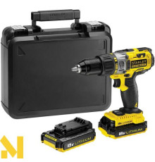 Дриль-шуруповерт акумуляторний ударний STANLEY FATMAX FMC626C2K