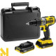 Дриль-шуруповерт акумуляторний ударний STANLEY FATMAX FMC626C2K