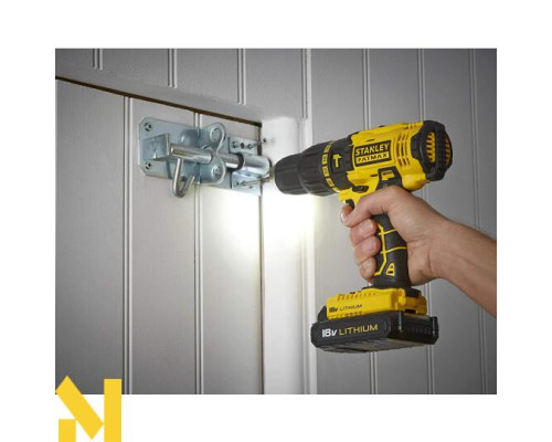 Дриль-шуруповерт акумуляторний ударний STANLEY FATMAX FMC626C2K