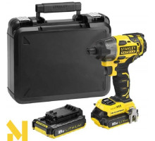 Шурупокрут акумуляторний ударний STANLEY FATMAX FMC647D2