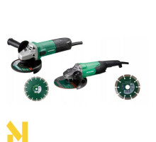 Набір болгарок (кутових шліфмашин) електричних Hikoki KG 23SA(SC)