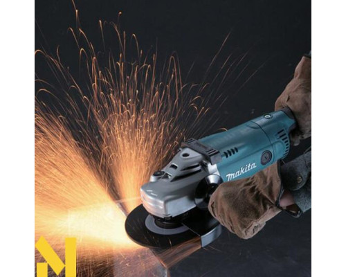 Болгарка (кутова шліфмашина) Makita GA9020 + комплект пилозахисних фільтрів