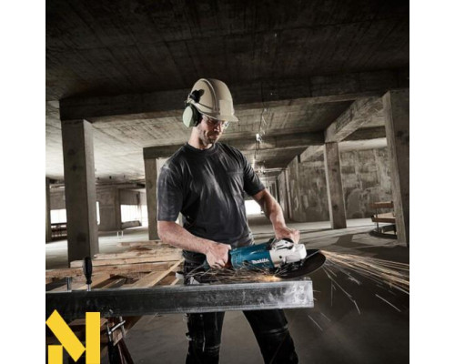 Болгарка (кутова шліфмашина) Makita GA9020RF + комплект пилозахисних фільтрів