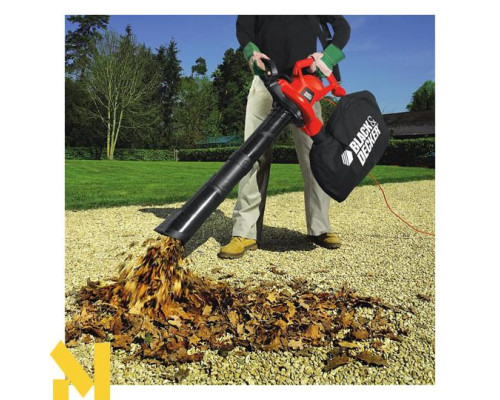 Пилосос-повітродувка садова електрична Black&Decker GW2810