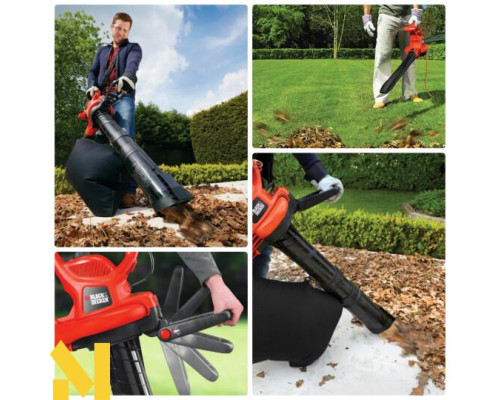 Пилосос-повітродувка садова електрична Black&Decker GW2810