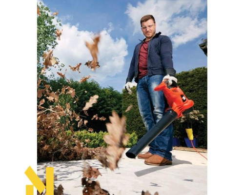 Пилосос-повітродувка садова електрична Black&Decker GW3050
