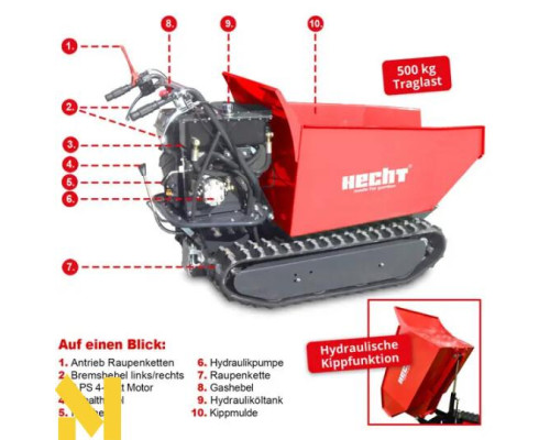 Міні-самоскид HECHT 2950