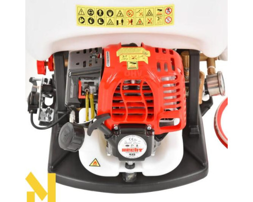 Мотообприскувач ранцевий Hecht 433