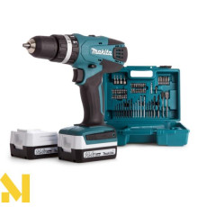 Акумуляторний ударний шуруповерт Makita HP347DWEX3