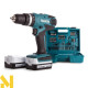 Акумуляторний ударний шуруповерт Makita HP347DWEX3
