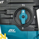 Перфоратор акумуляторний Makita XGT 40 V MAX HR009GZ (без АКБ та ЗП)