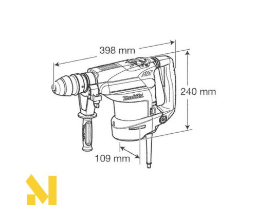 Перфоратор Makita HR3210C
