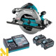 Пила дискова акумуляторна Makita HS011GT201