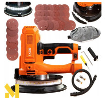 Шліфмашина ексцентрикова для стін і стелі Scheppach IX-WS300 LED + папір