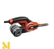 Шліфмашина стрічкова (напилок) Black&Decker KA902EK
