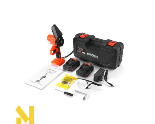 Міні-пила акумуляторна Kraft&Dele KD10642 + штанга 4"