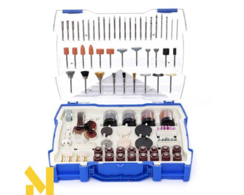 Набір аксесуарів для прямої шліфмашини Kraft&Dele KD10756, 239 шт