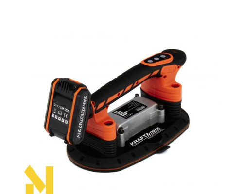 Присоска вібраційна акумуляторна Kraft&Dele KD10767