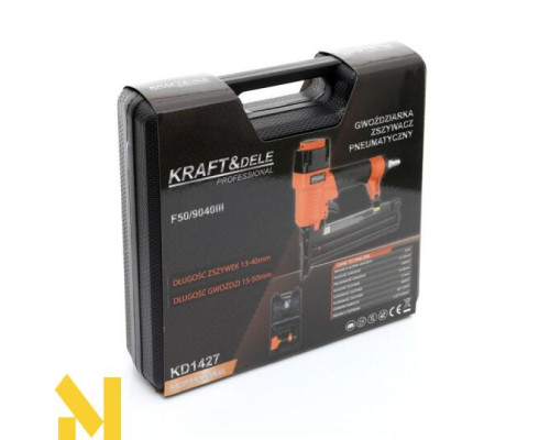 Цвяхозабивач пневматичний 2в1 Kraft&Dele KD1427