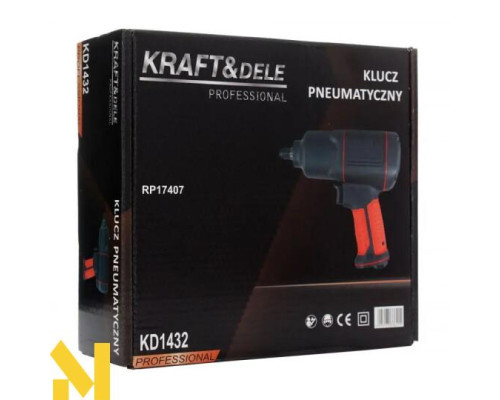 Гайковерт пневматичний Kraft&Dele KD1432