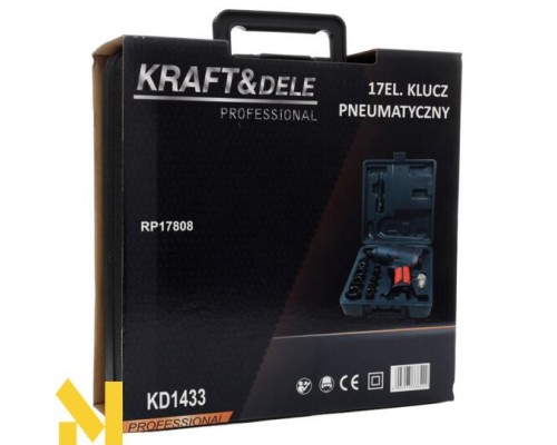 Гайковерт пневматичний Kraft&Dele KD1433
