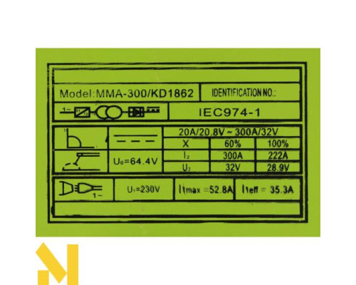 Зварювальний інвентор Kraft&Dele KD1862