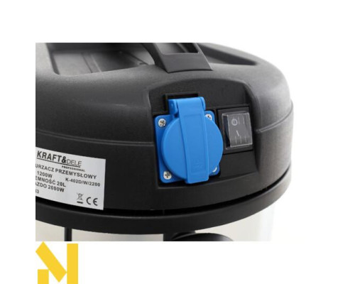 Пилосос промисловий Kraft&Dele KD483