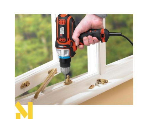 Багатофункціональний інструмент Multievo™ мережевий  Black&Decker MT350K (насадка дриль-шуруповерт)