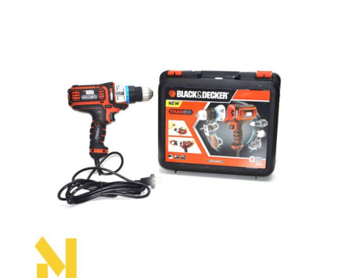 Багатофункціональний інструмент Multievo™ мережевий  Black&Decker MT350K (насадка дриль-шуруповерт)