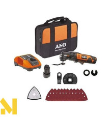 Багатофункціональний інструмент (реноватор) акумуляторний AEG OMNI12C LI-152B SET1