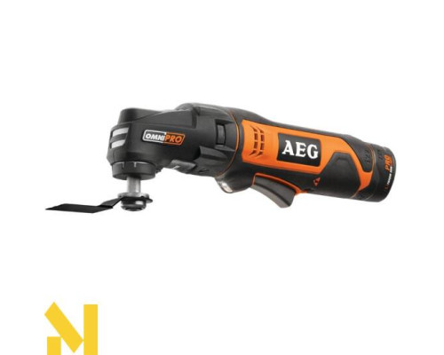 Багатофункціональний інструмент (реноватор) акумуляторний AEG OMNI12C LI-152B SET1