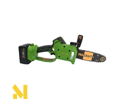 Міні-пила акумуляторна Procraft PKA-20 + зарядний пристрій 20/1 Prof + АКБ 20/4 Universal